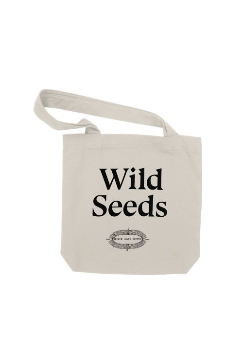 NATURAL TOTE BAG - WILD SEEDS TEST by Seeker Lover Keeper