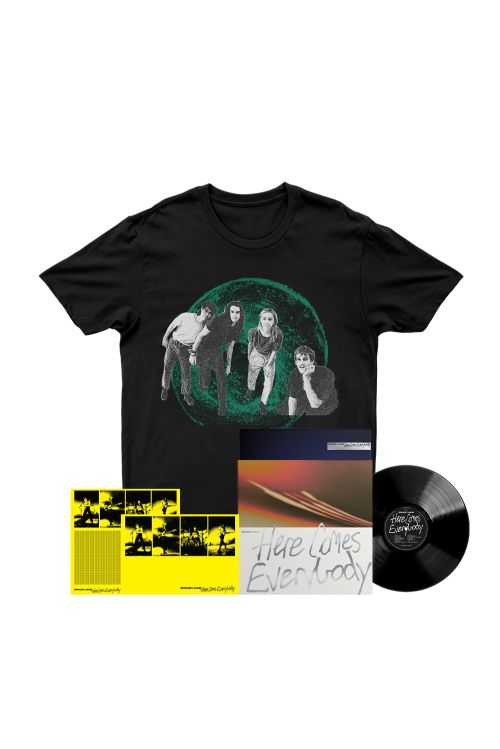 Limited Alternate Vinyl + Moon Black Tshirt by Spacey Jane