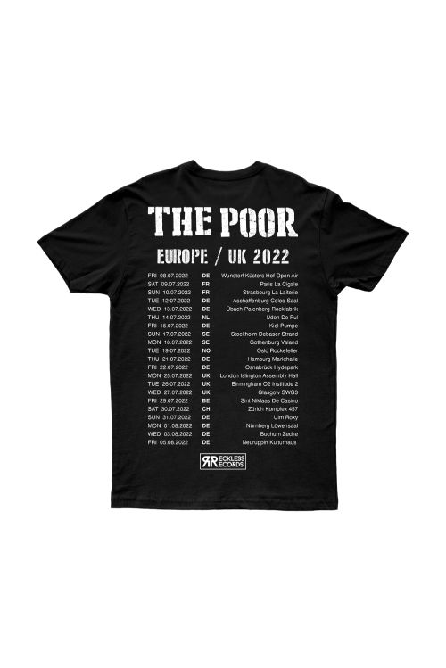 EURO 2022 BLACK T SHIRT by Reckless Records