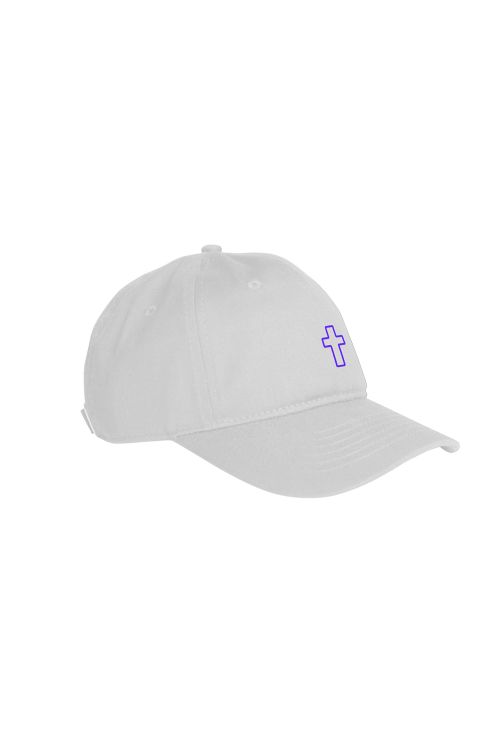 Cross White Dad Cap by The Veronicas