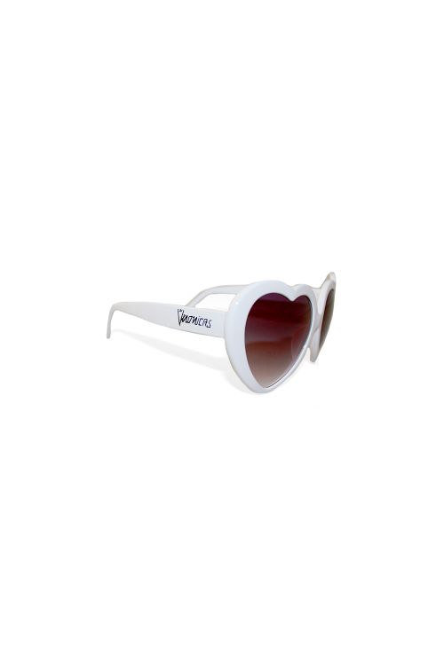 Heart White Sunglasses by The Veronicas