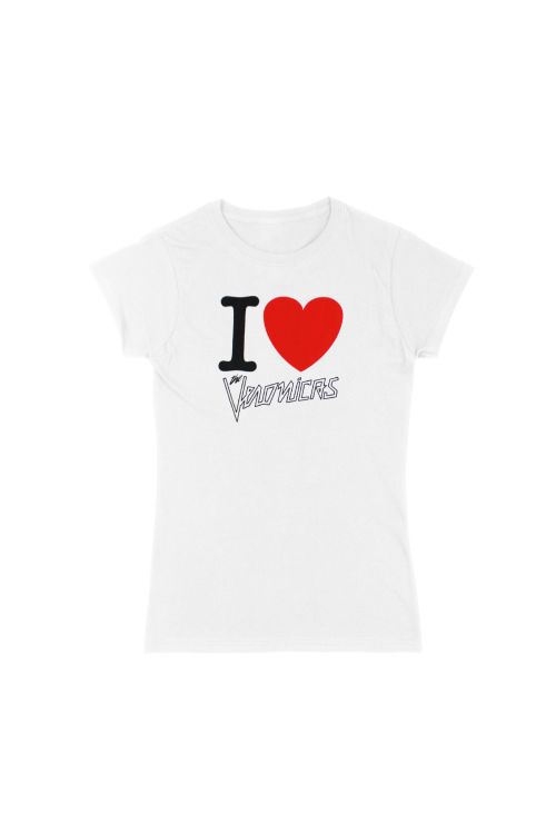I Heart The Veronicas White Tshirt by The Veronicas