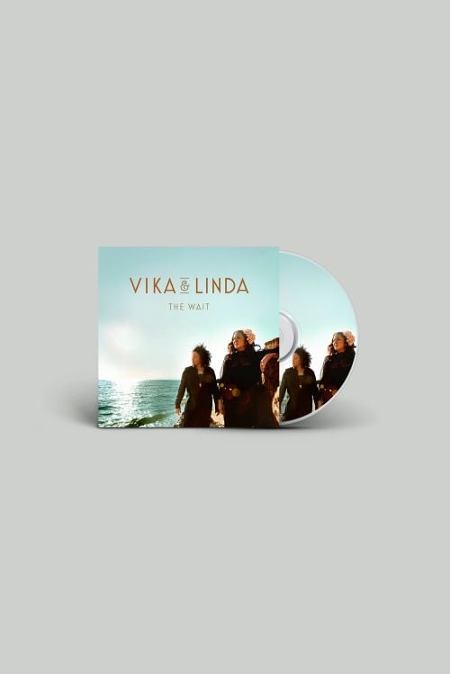 The Wait CD Standard Edition & The Wait Black Tshirt by Vika & Linda