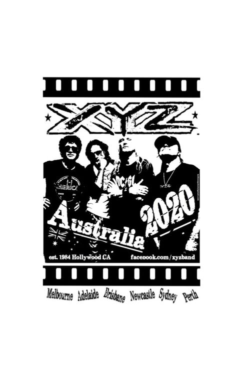 Poster Australian Tour 2020 by XYZ