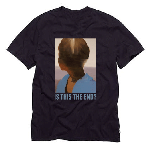 Is This The End Black Tshirt by The Jezabels
