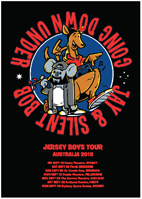 Down Under Tour Poster by Jay & Silent Bob