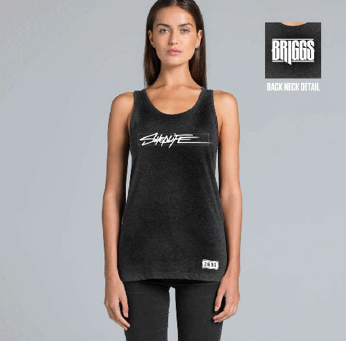 Briggs "Sheplife" hand style womens singlets by Bad Apples Music
