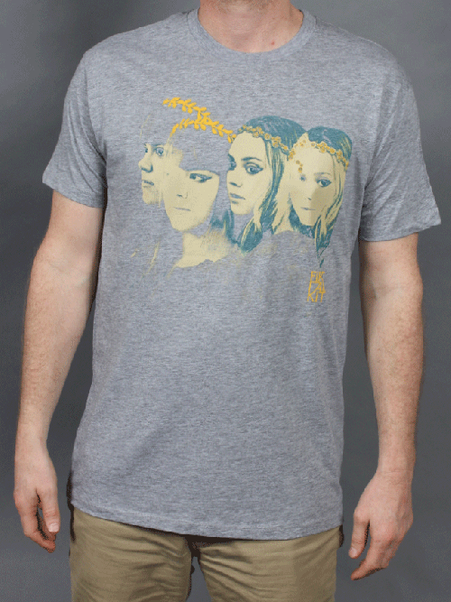 Faces Grey Tshirt by First Aid Kit