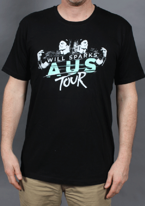 Black Tour Tshirt by Will Sparks