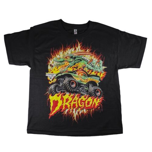 Dragon Fire Youth Tee by Monster Jam