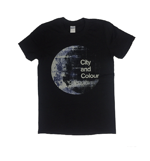 Moon Black Australian Tour Tshirt by City And Colour