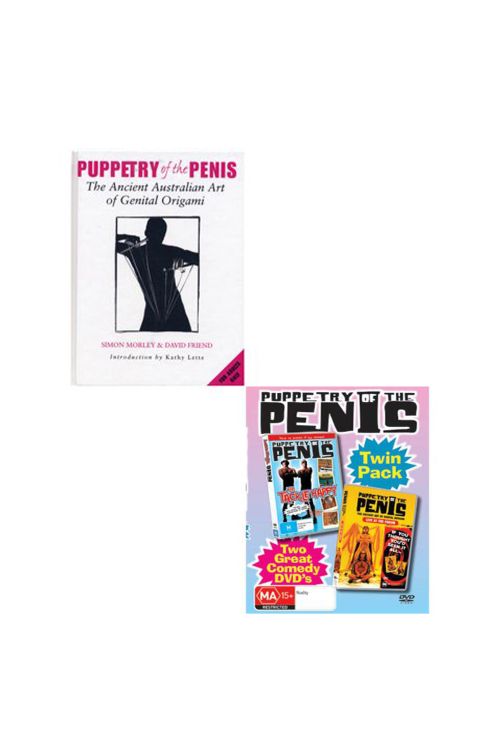 The Ancient Australian Art of Genital Origami Book/DVD & Tackle Happy DVD (PAL) by Puppetry Of The Penis