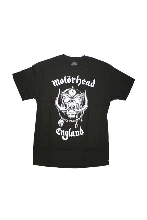 England Black Tshirt by Motorhead
