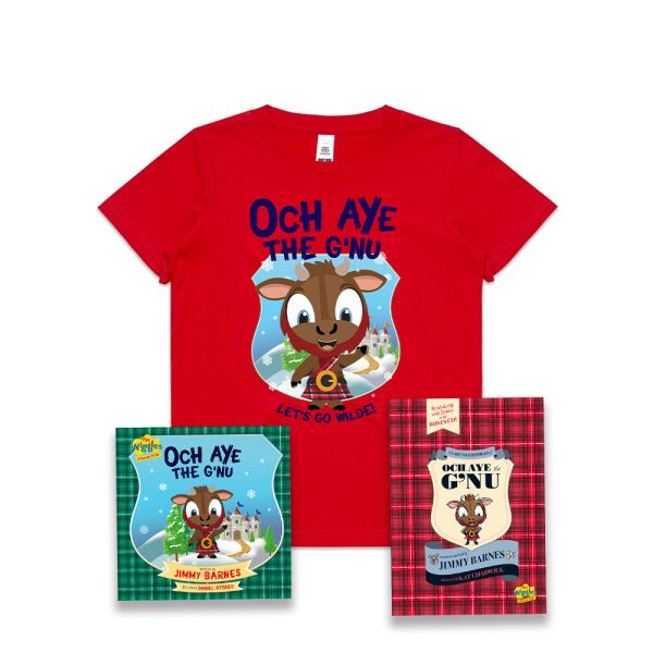 The Recorded Poems of Och Aye The G’nu/ Och Aye The G’nu and Red Kids Tshirt