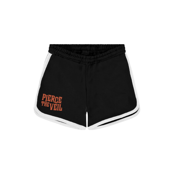 Dollface Black/White Run Shorts