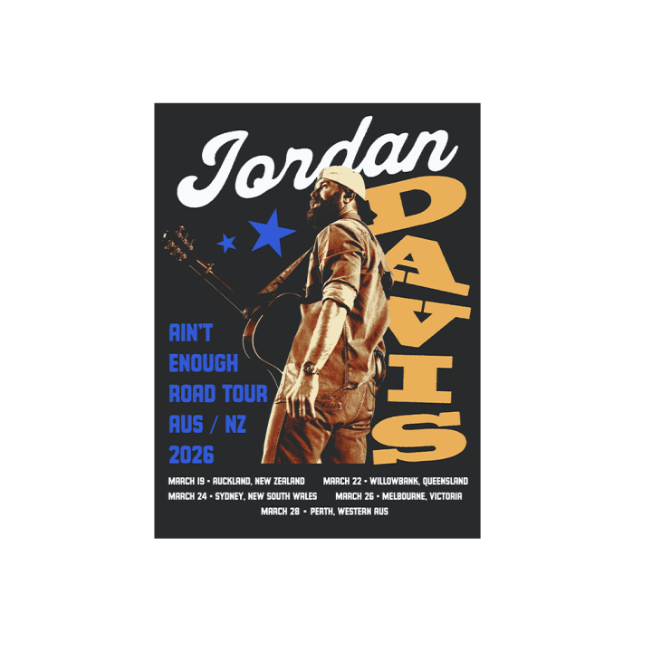 2026 AUS/NZ Tour Poster