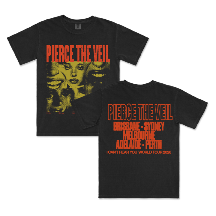 Scream Blocks Black Tour Tshirt