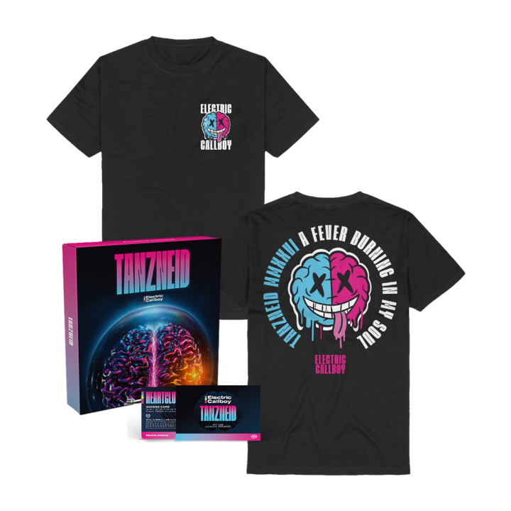 TANZNEID Ltd Edition Deluxe CD Box Set + NFC Fan Card + Soul Brain Tshirt