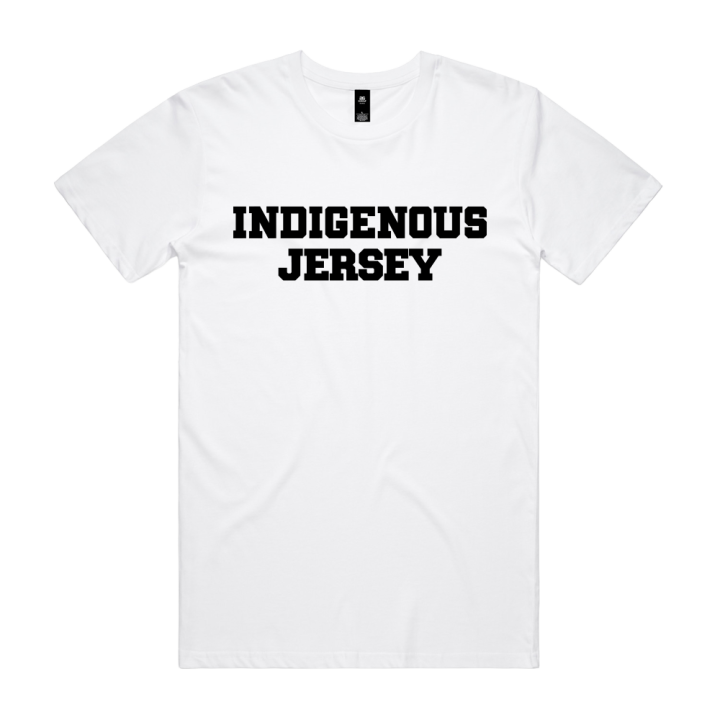 Indigenous Jersey White Tshirt