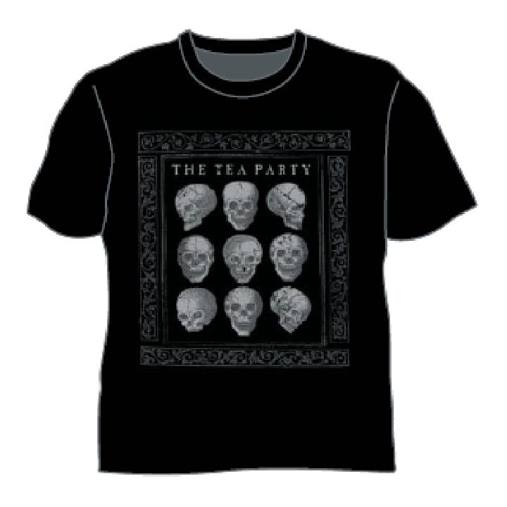 9 Skulls Black Tshirt