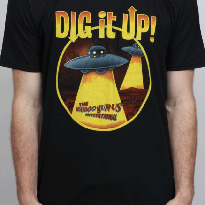 Dig It Up Sci Fi Black Tshirt 2013