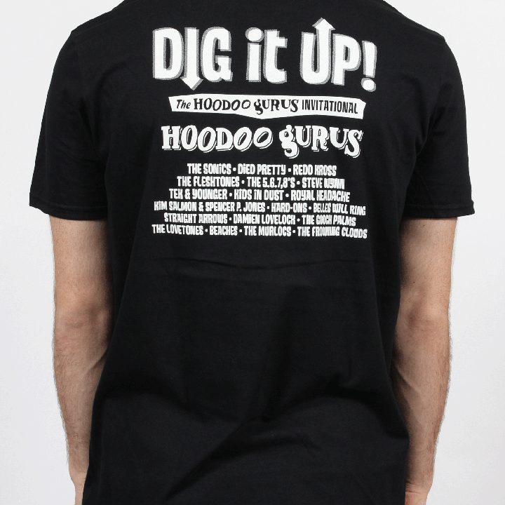 Dig It Up Black Event Tshirt