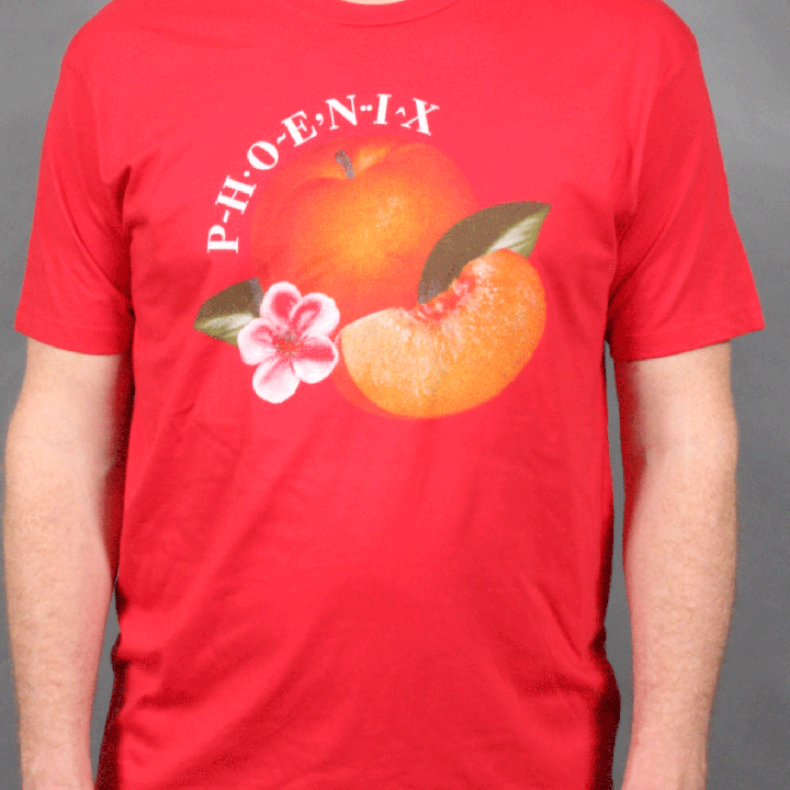 Peach Red Shirt