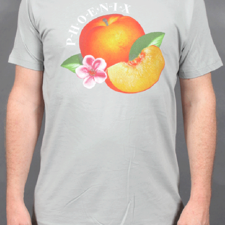 Peach Silver Shirt