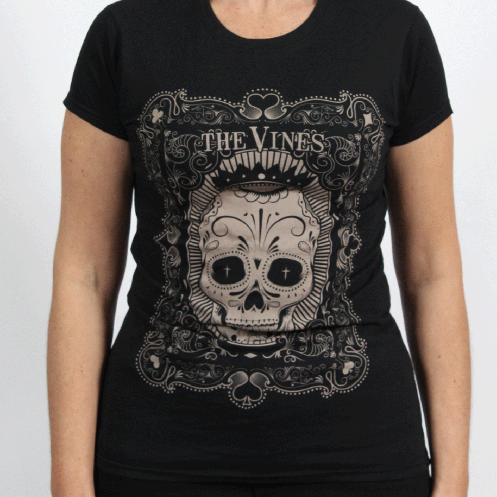 Skull Girls Black Tshirt