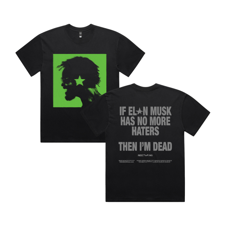 PIRATE RADIO TEE BLACK TSHIRT (2026 DATED)