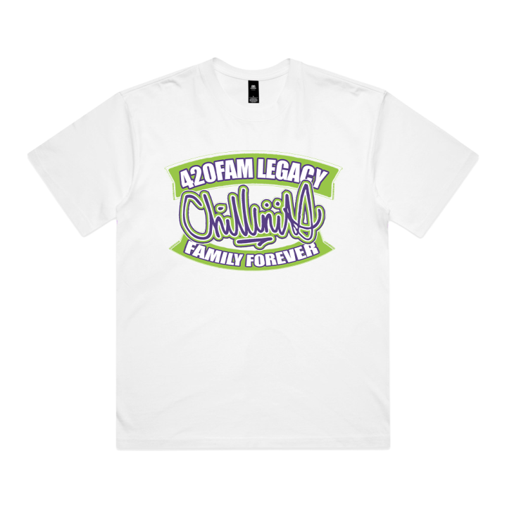 420Fam Legacy White Tshirt