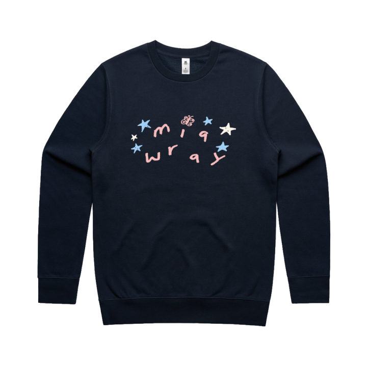 MIA WRAY NAVY SWEATER