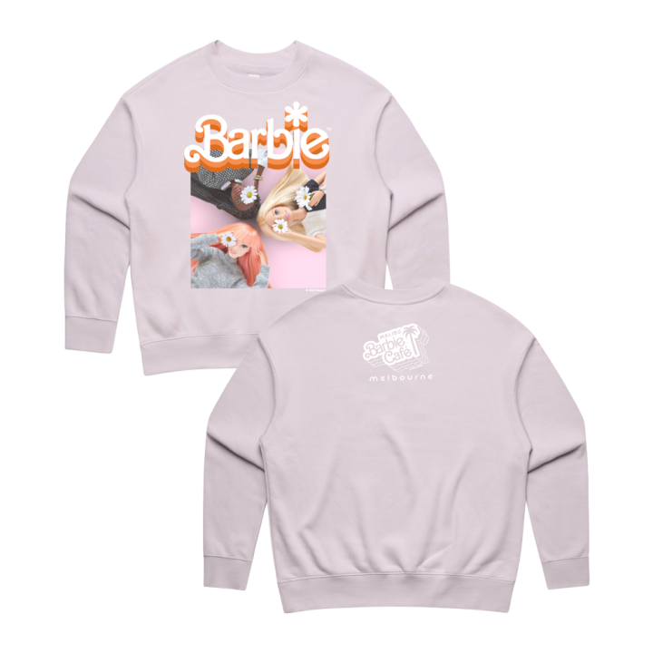 Women's Orchid sweater barbie dolls