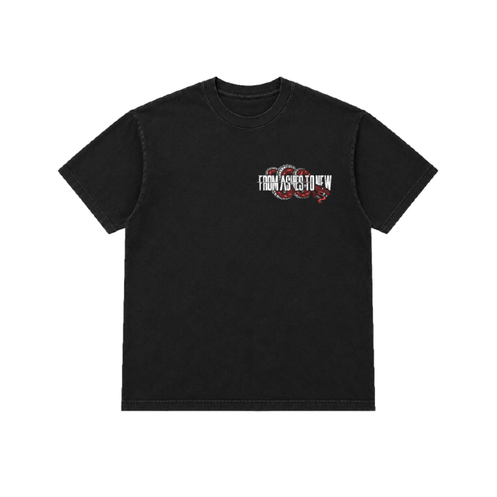 Snake Logo Black Tshirt