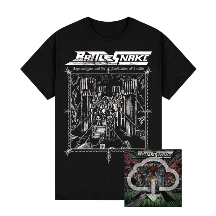 Bogpocalypse and the Annihilation of Lucifer Tshirt + Digital Download