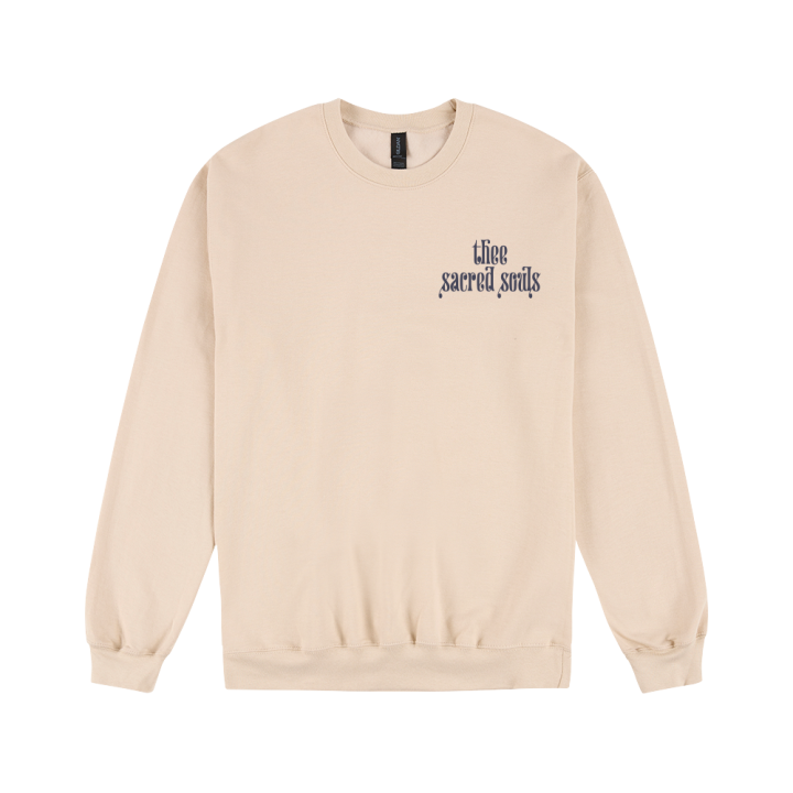 CIRCLE LOGO SAND SWEATSHIRT