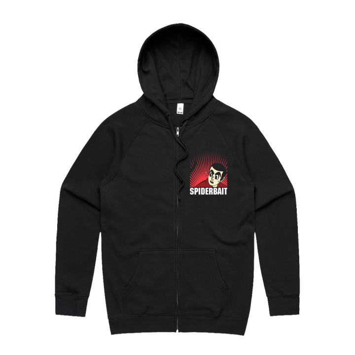 IVY TOUR BLACK ZIP HOOD