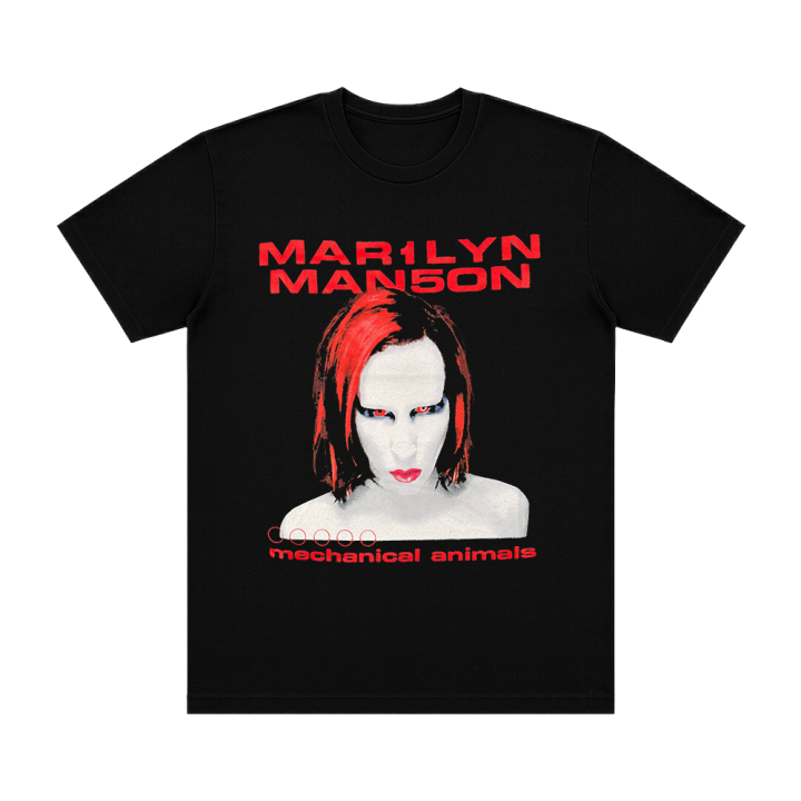 Mechanical Animals Black Tshirt