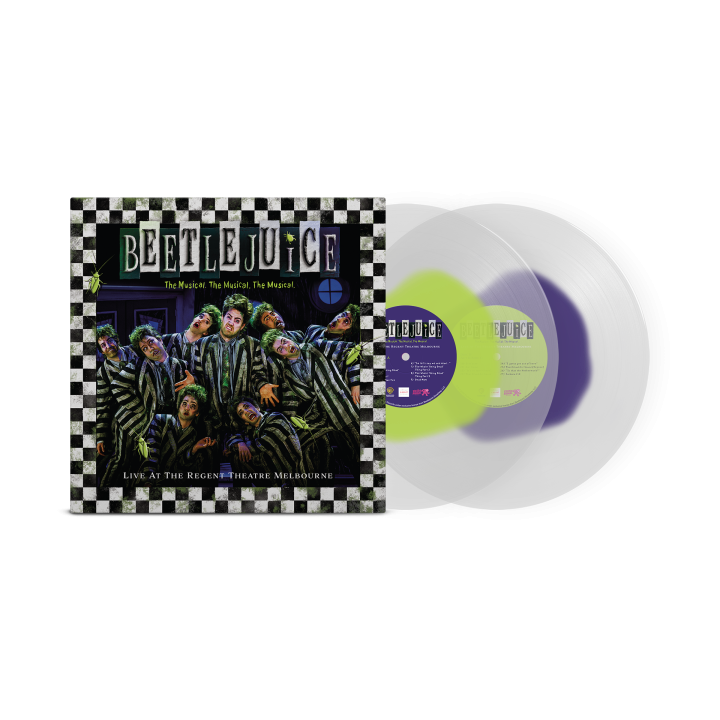 Beetlejuice The Musical Live At The Regent Theatre (Melbourne) Vinyl 2LP + Theater Kid Tshirt (USA)