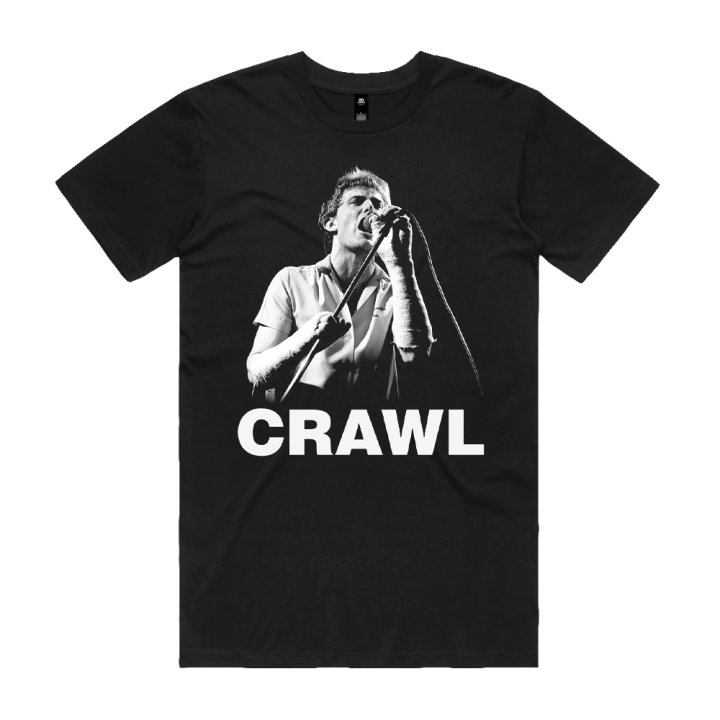 CRAWL BLACK TSHIRT