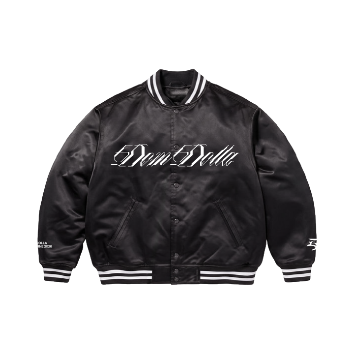 SATIN BOMBER JACKET