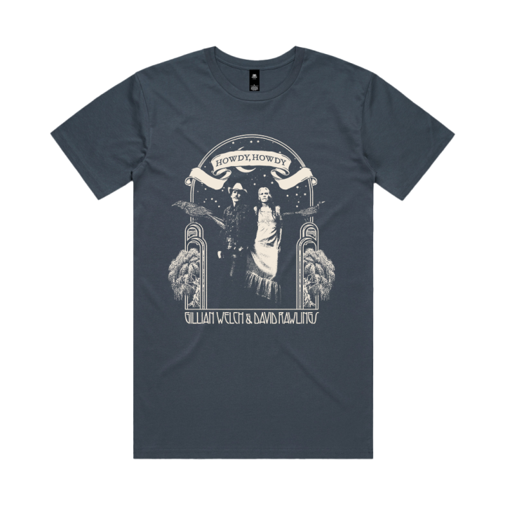 Howdy Howdy Petrol Blue Tshirt