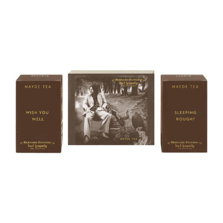 Blue Wren Tea Towel + Tea Set + Coaster Set