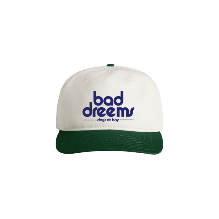Dogs at Bay Embroidered Natural/Green Cap