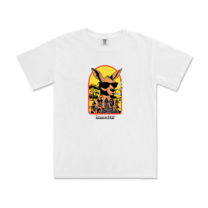 KANGAROO WHITE TSHIRT