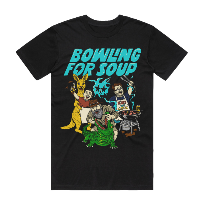 BOWL MY BONES BLACK TSHIRT