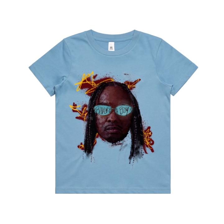 DJANDJAY Youth Tee Carolina Blue