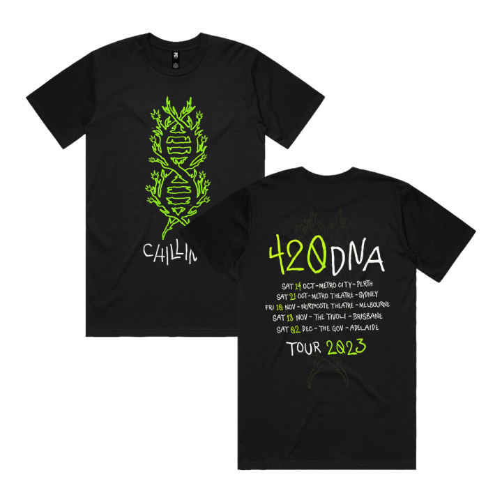 420 DNABLACK TOUR TSHIRT