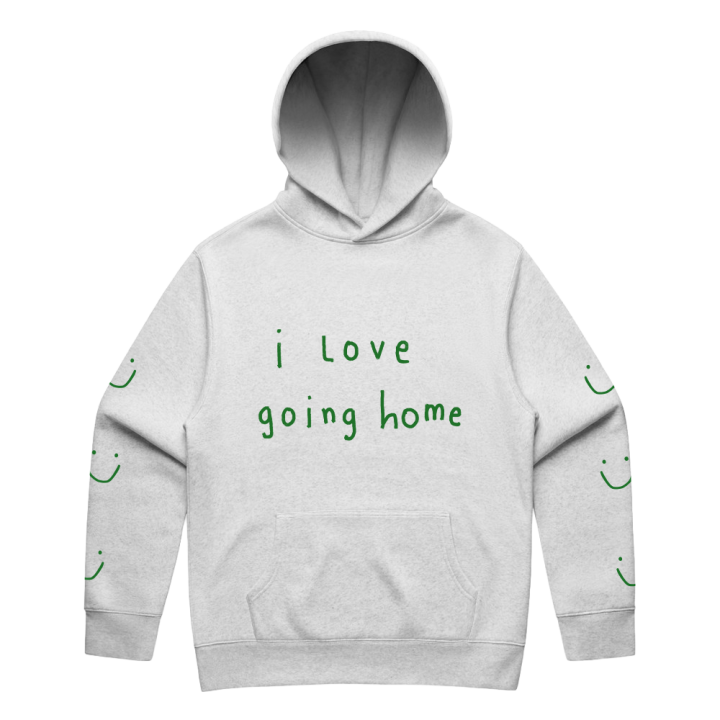 I love going home - Grey Unisex Hoodie