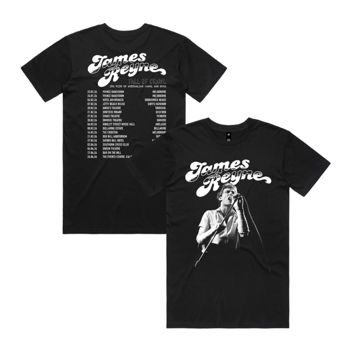 Fall Of Crawl Black Tshirt